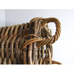 Kosz z grubej wikliny 40cm